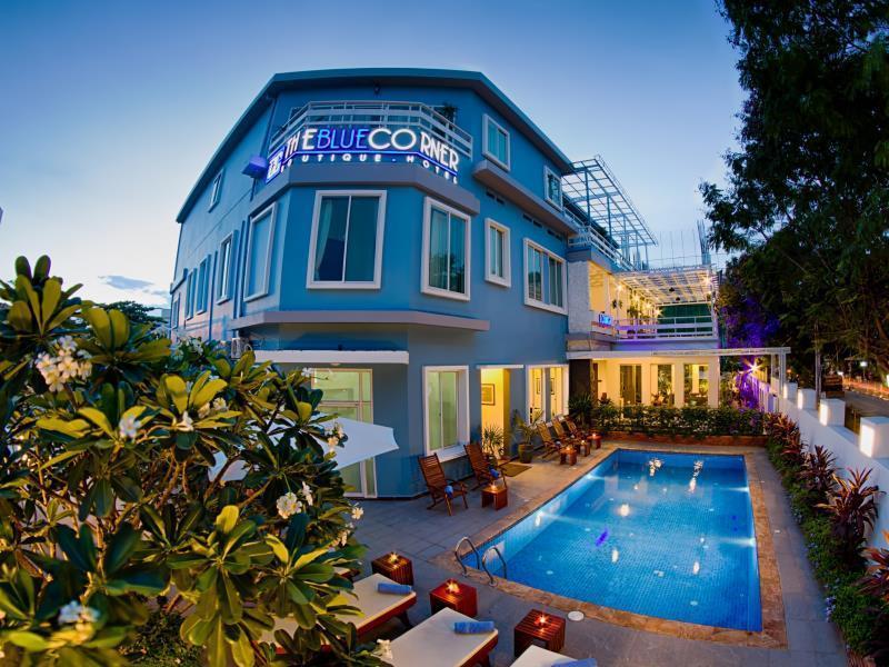 The Blue Corner Boutique Hotel Phnompen Kültér fotó