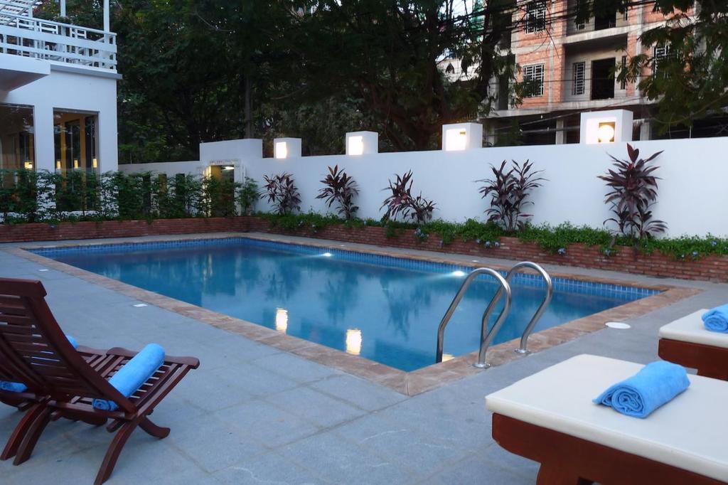 The Blue Corner Boutique Hotel Phnompen Kültér fotó