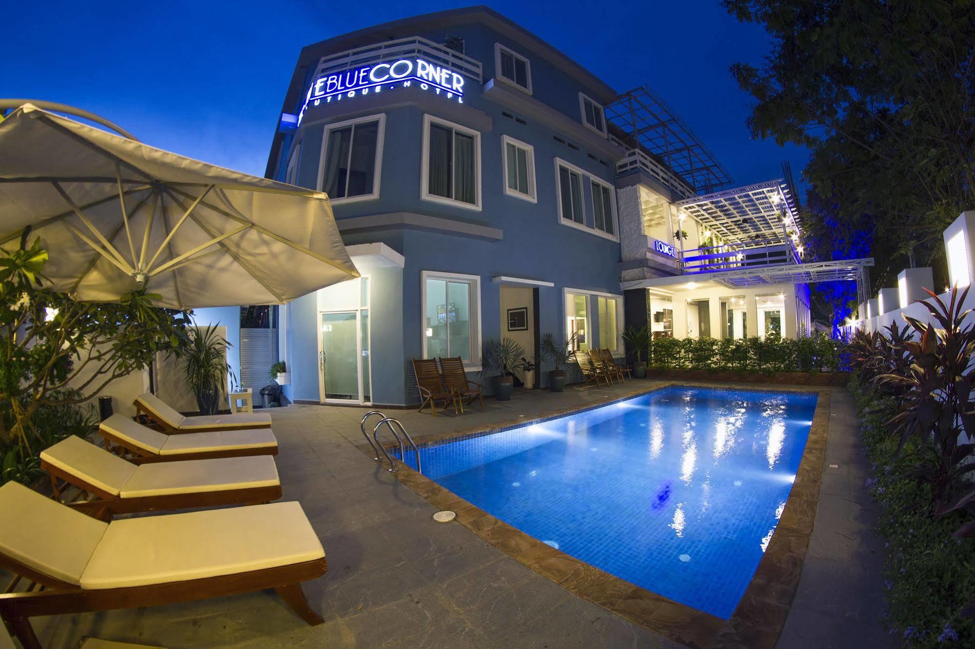 The Blue Corner Boutique Hotel Phnompen Kültér fotó